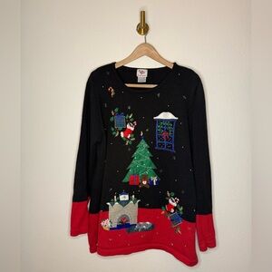 Vintage Christmas Sweater size L